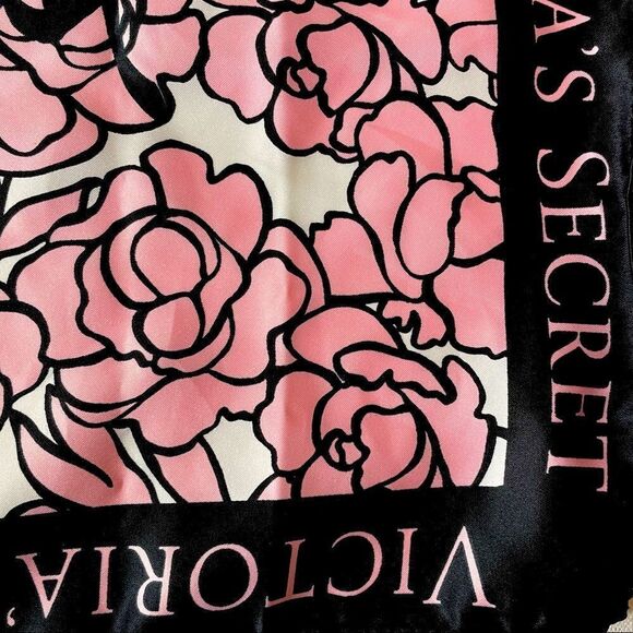 Victoria's Secret Accessories - Victoria’s Secret Bombshell pink and black scarf NWT